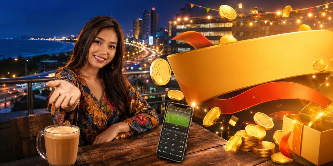 Pengguna borneo77 di Kuantan menikmati tawaran cashback bonus sukan
